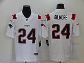 Nike Patriots 24 Stephon Gilmore White New Vapor Untouchable Limited Jersey,baseball caps,new era cap wholesale,wholesale hats